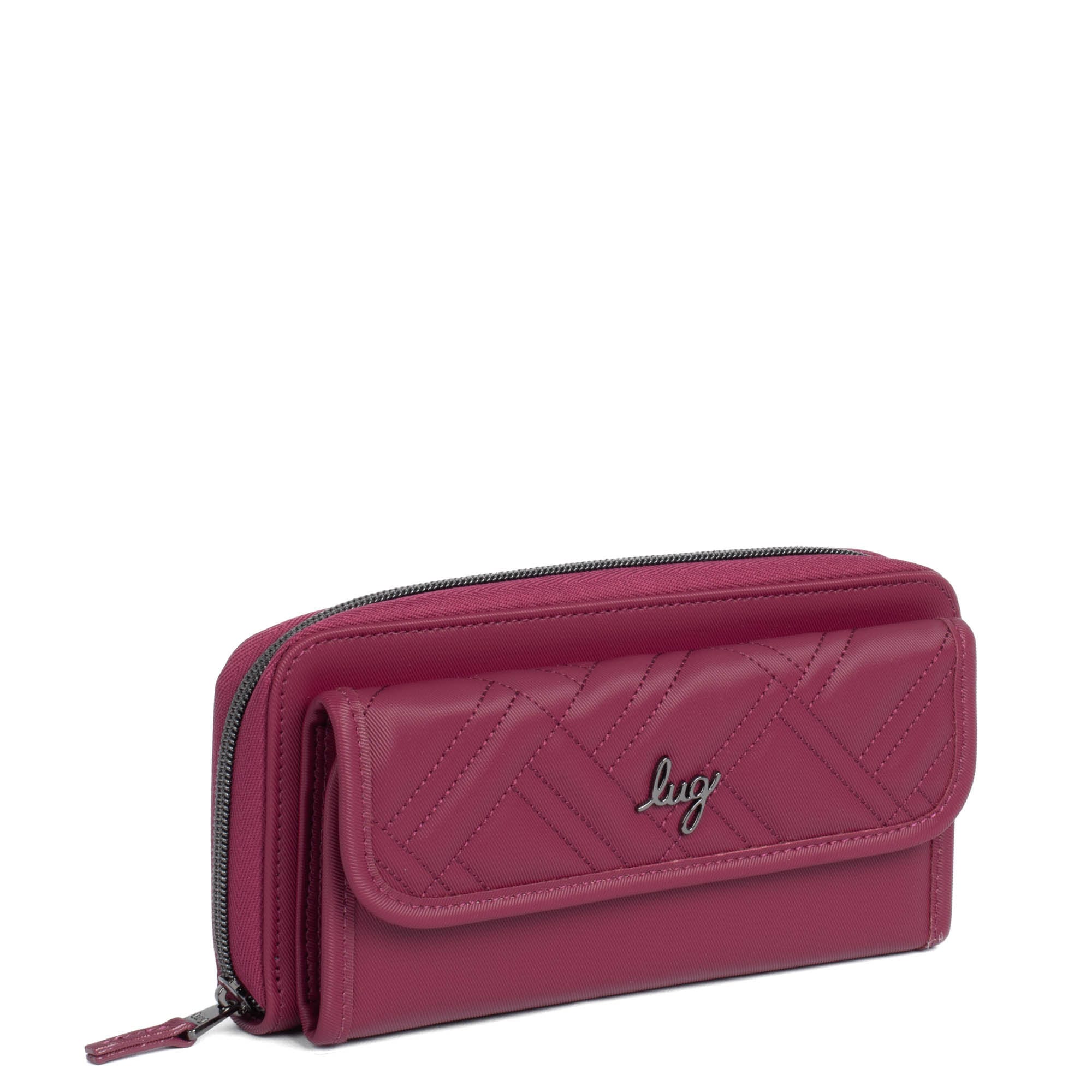 Kickflip SE Satin Luxe VL RFID Wallet - RASPBERRY - KickflipSE_SatinLuxe_Raspberry_03